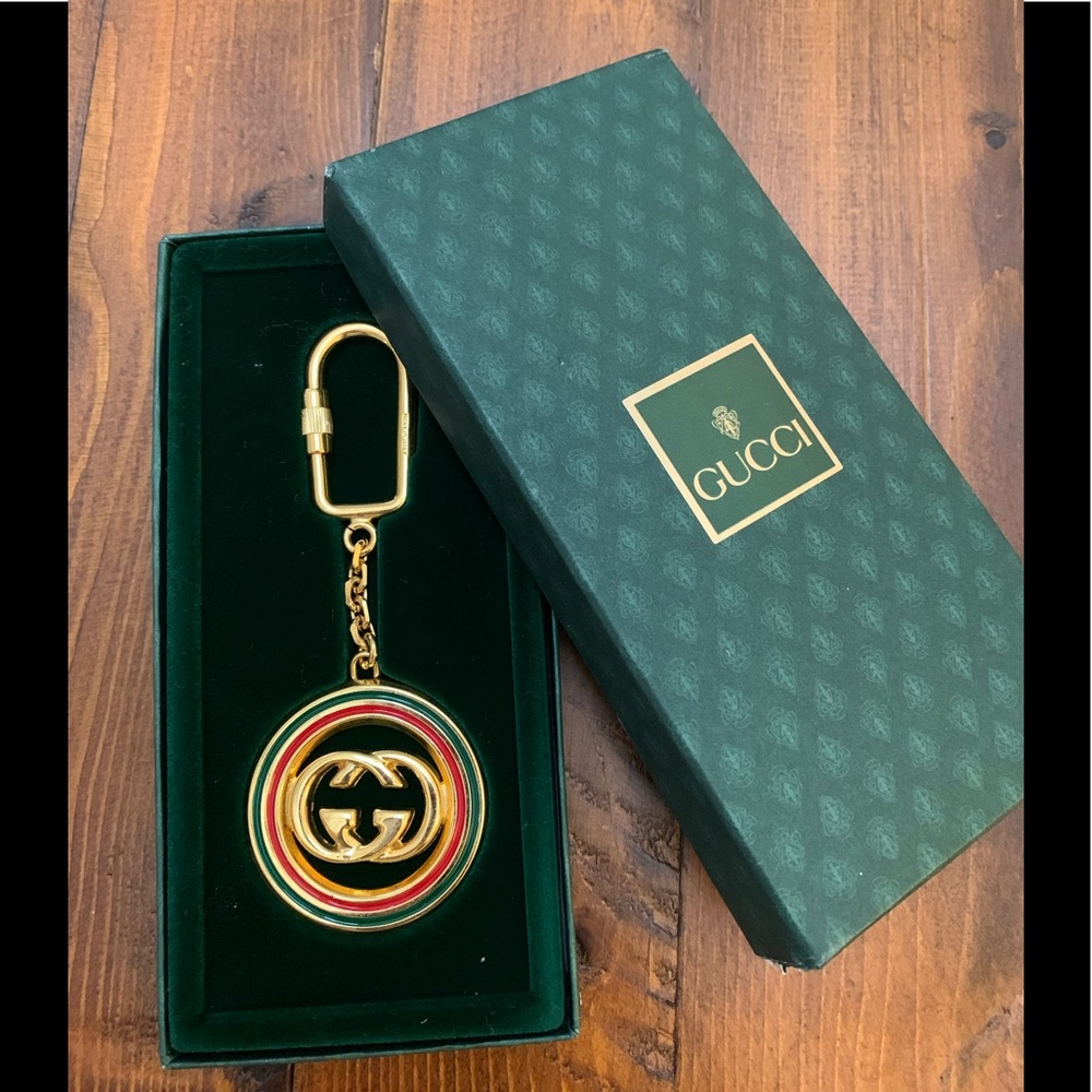 Vintage Gucci key chain